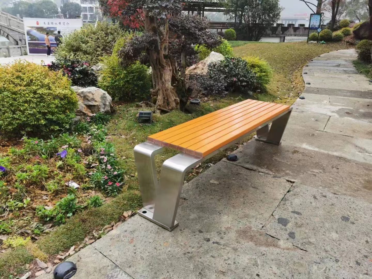 公园椅定制案例
